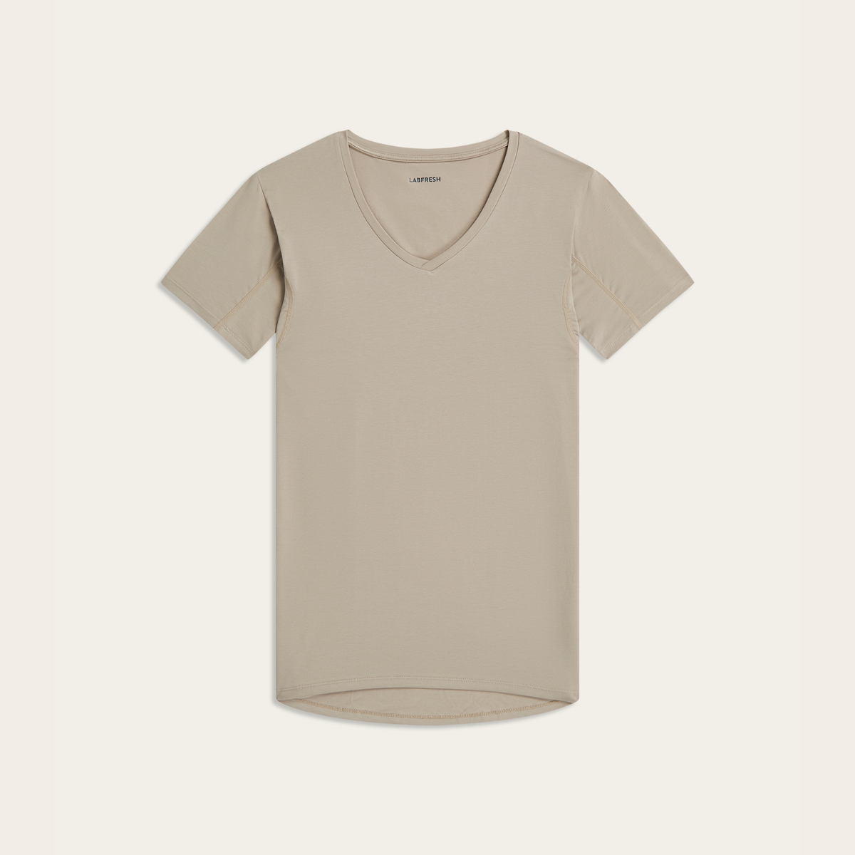 V-neck Sweat-proof undershirt khaki