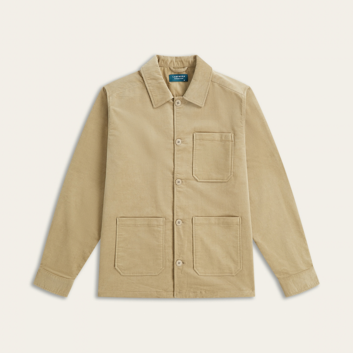 Corduroy Shirt Jacket Sand