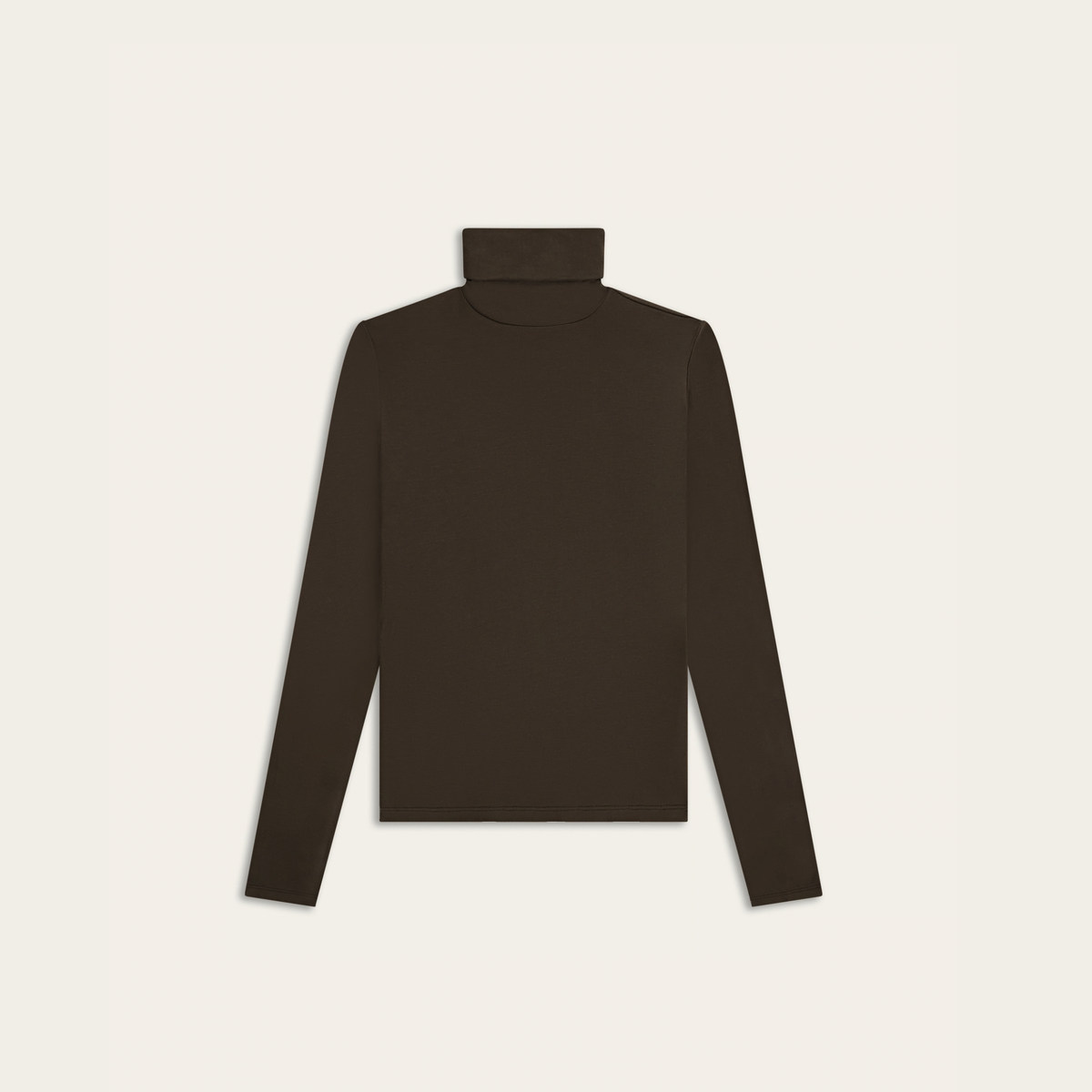 Turtleneck Knit - Dark Brown