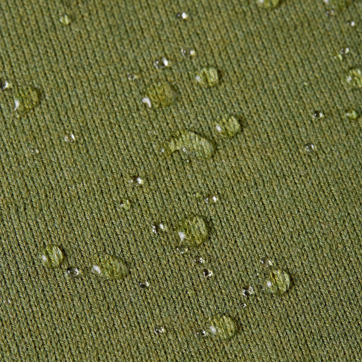 Seawool sweater & Knitted non-iron shirt bundle | White & Olive