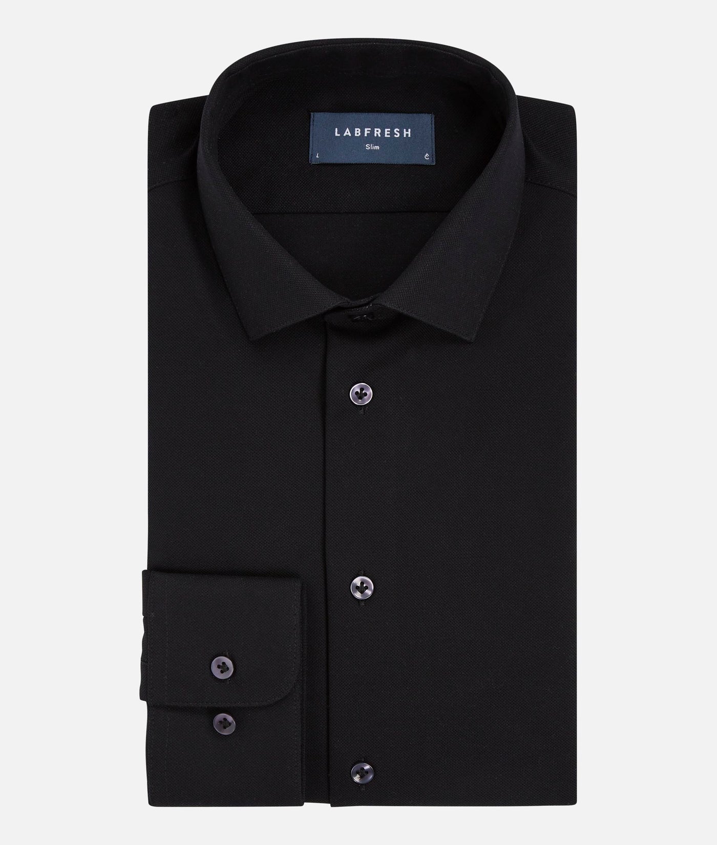 Knitted shirt black