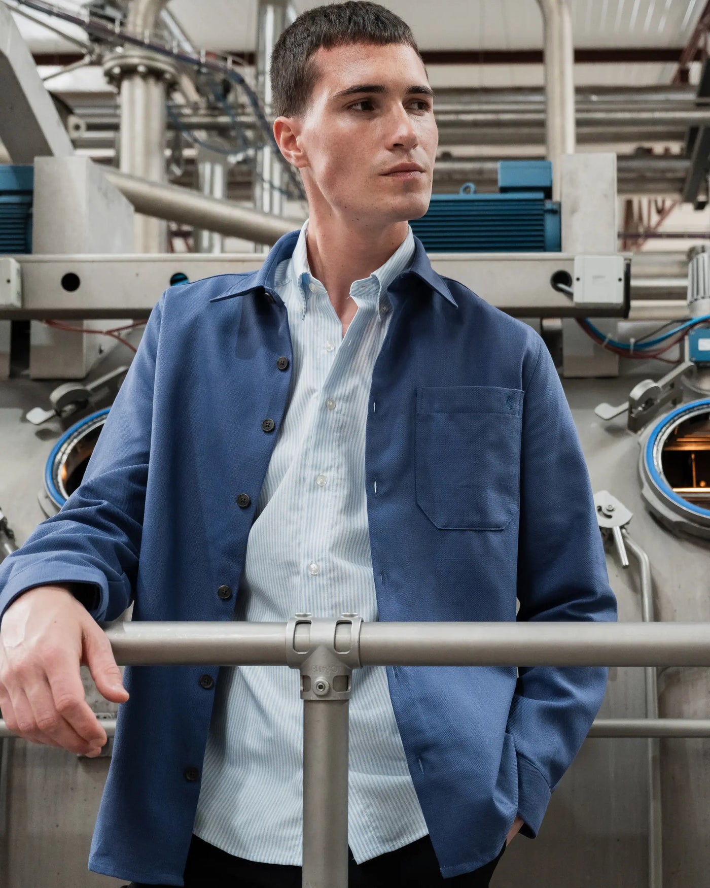 Overshirt Deep Blue