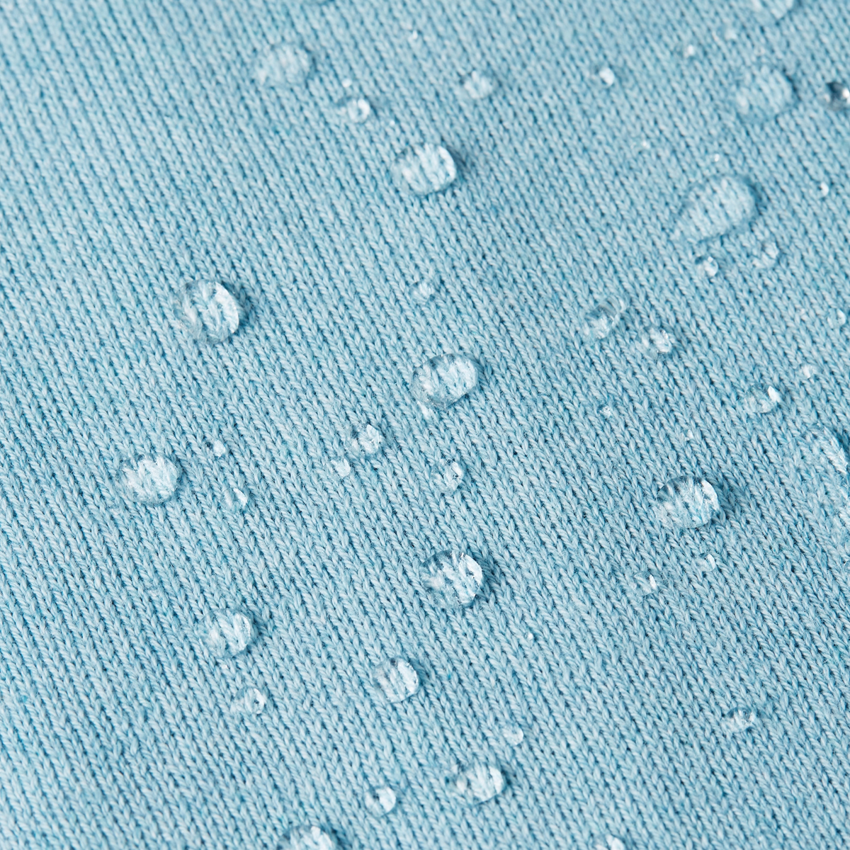 Seawool sweater & Knitted non-iron shirt bundle | White & Light blue