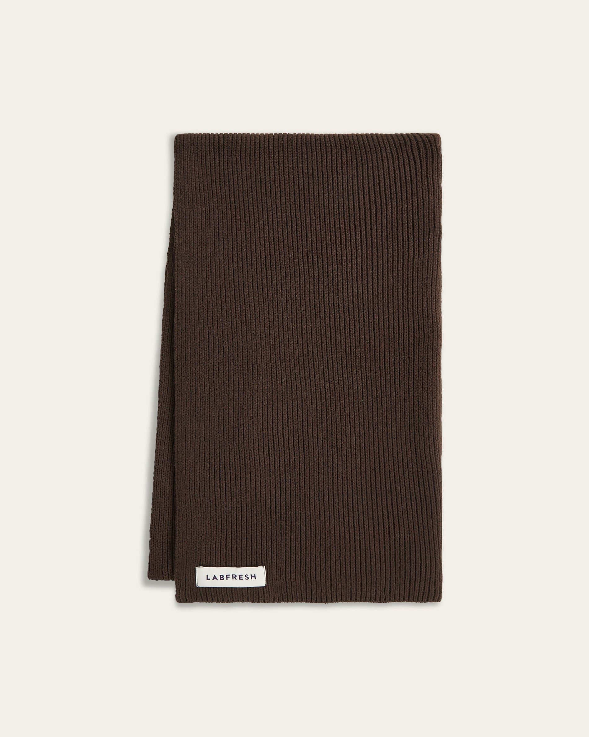 Heavy Seawool Scarf Dark Brown