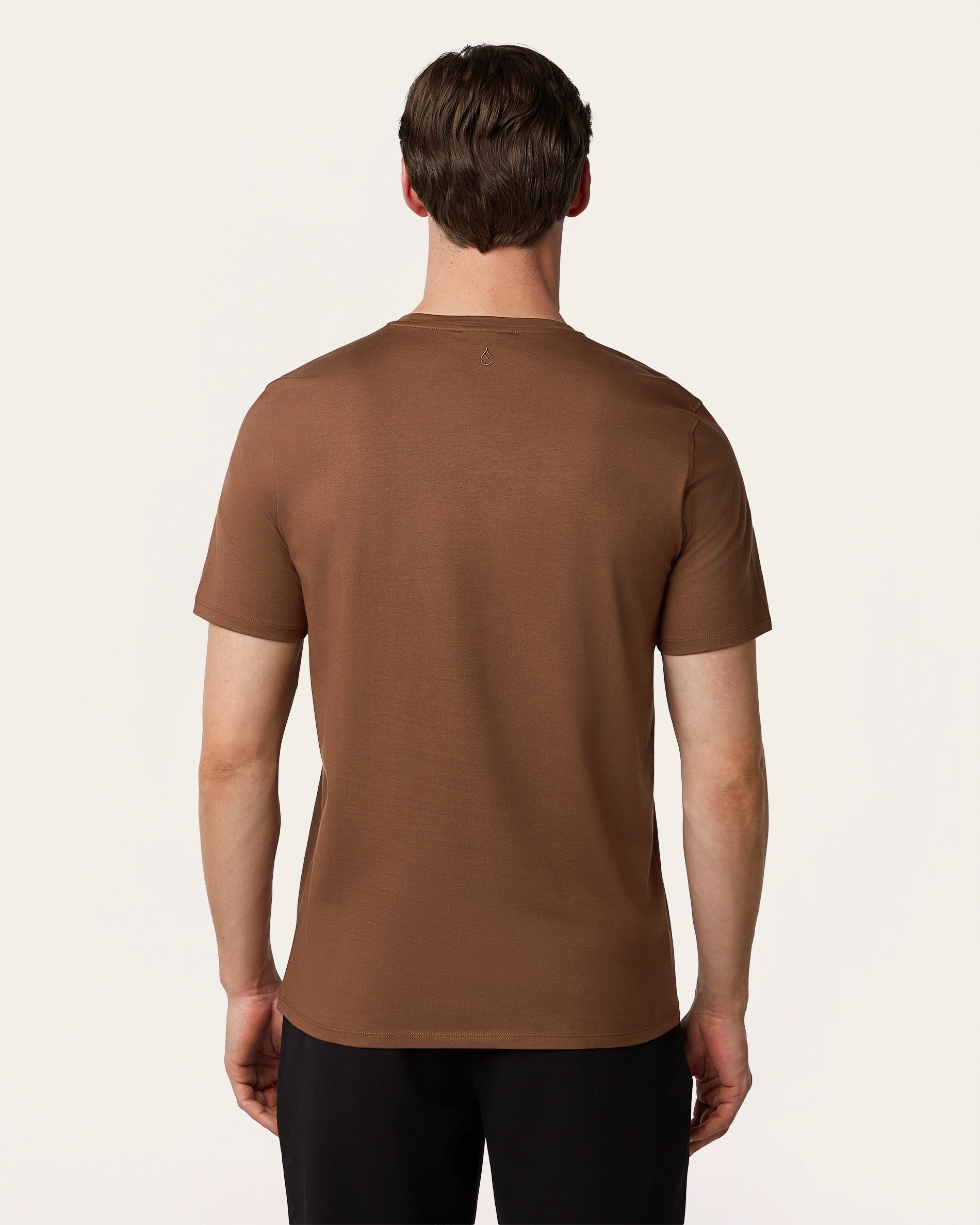 Heavy weight t-shirt Brown