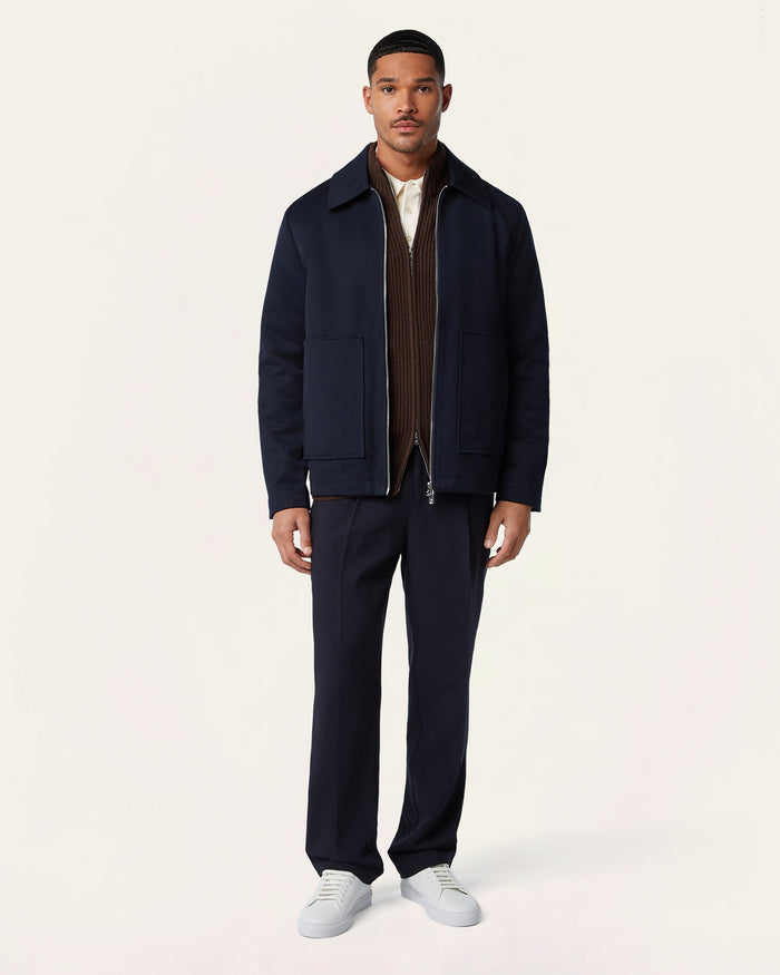 Twill Jacket Navy