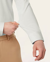 Knitted non-iron shirt Cloud Grey