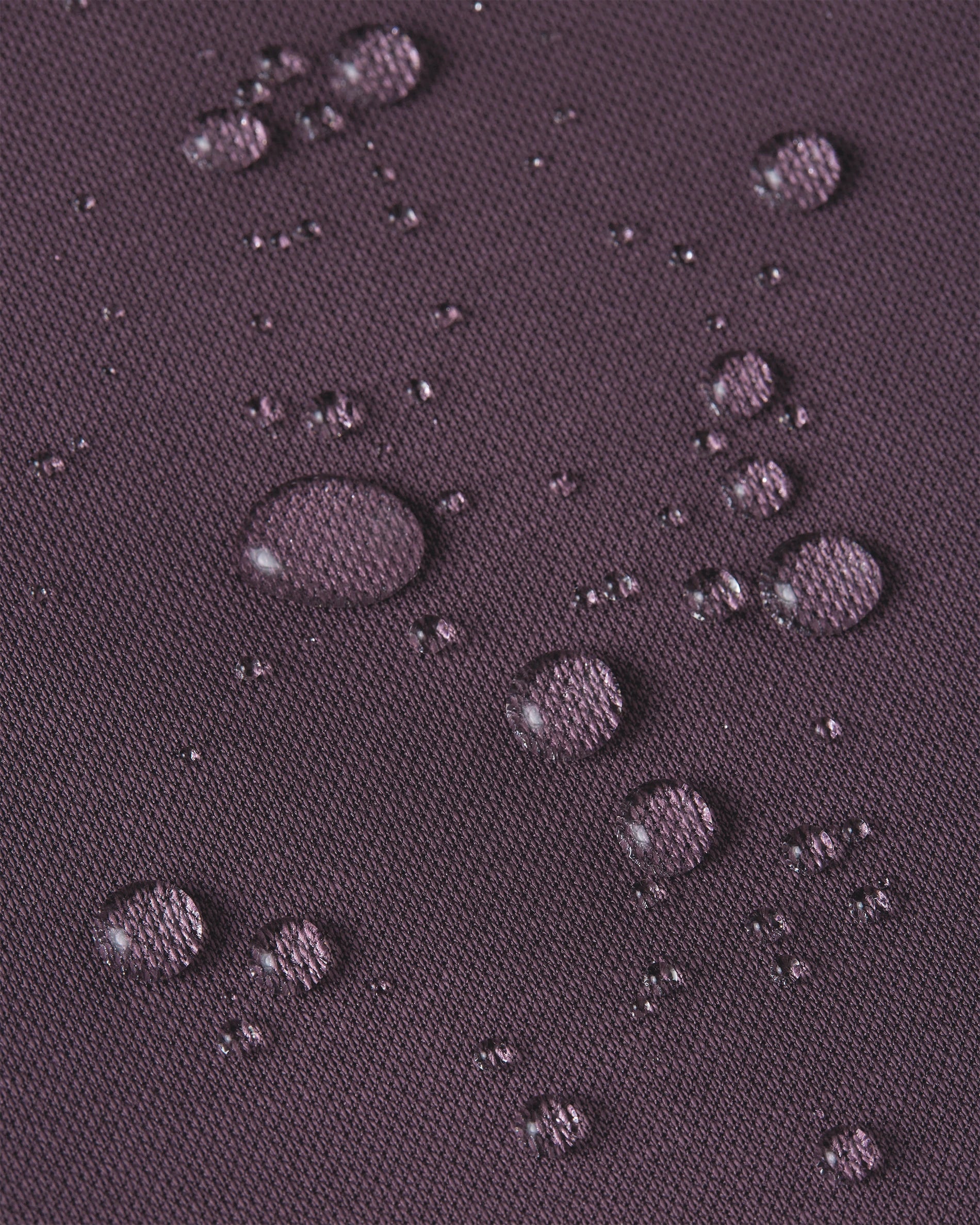 Knitted non-iron shirt Dark Plum