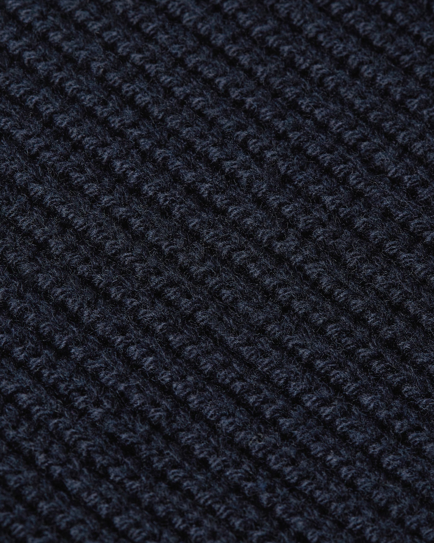 Heavy Seawool Cardigan Navy