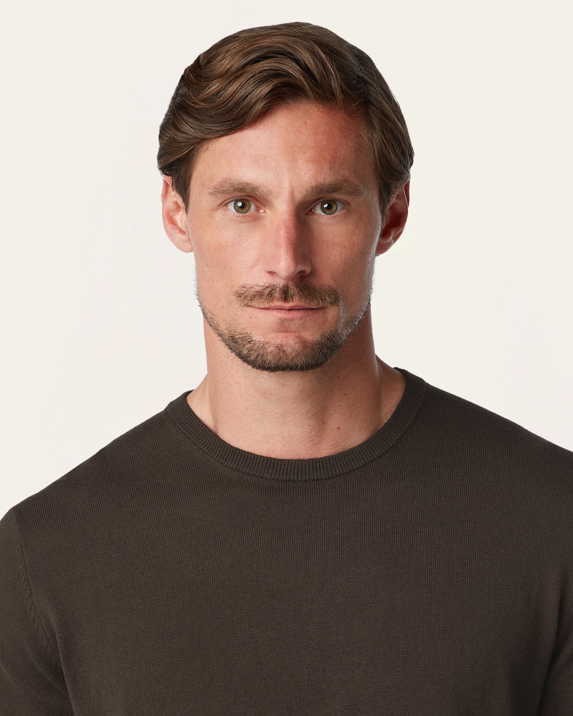 Seawool Crewneck Dark Brown
