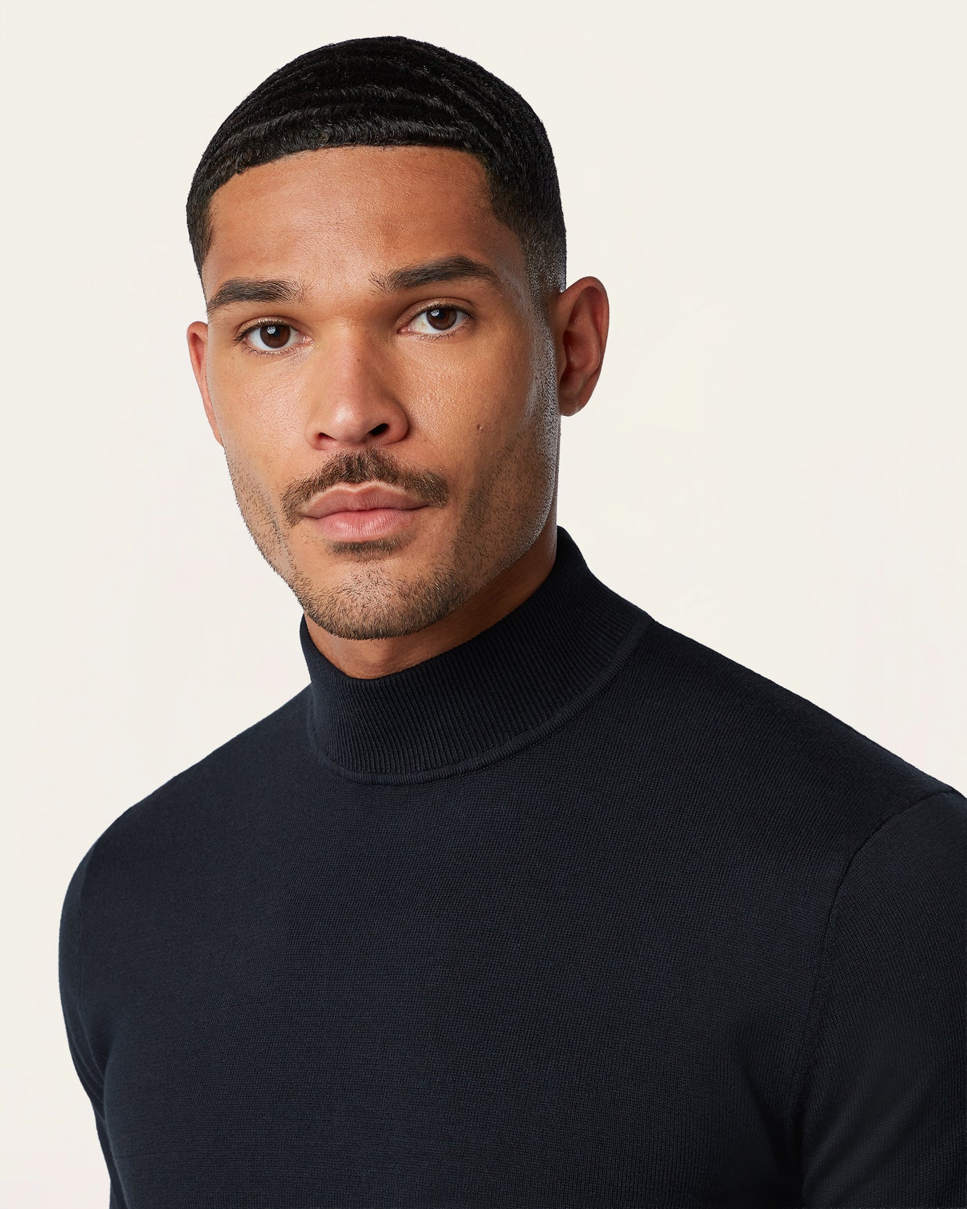 Seawool Mockneck Navy