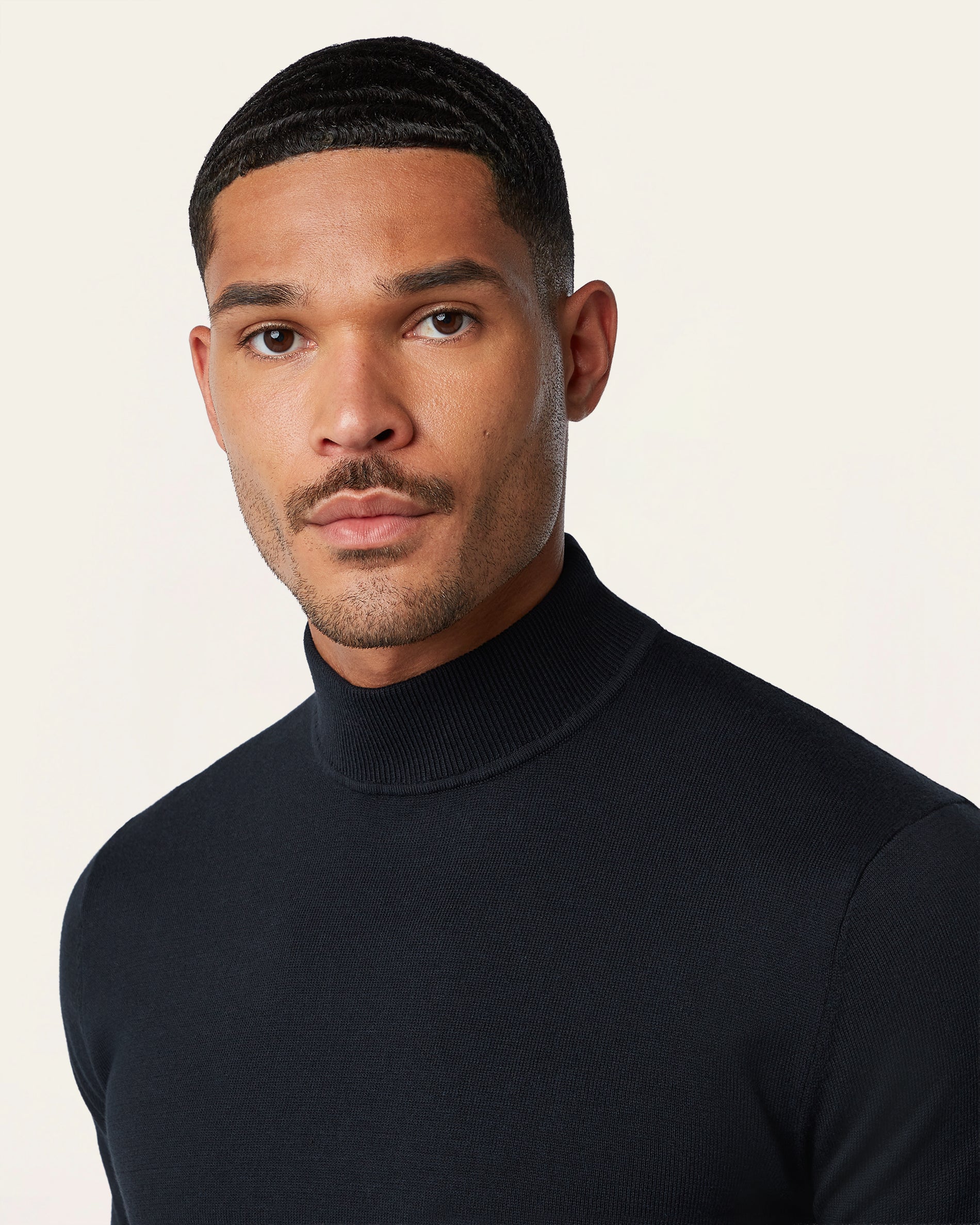 Seawool Mockneck Navy