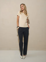 Slim T-shirt - Beige