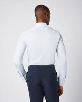Prior Tech: Non-iron stretch shirt light blue