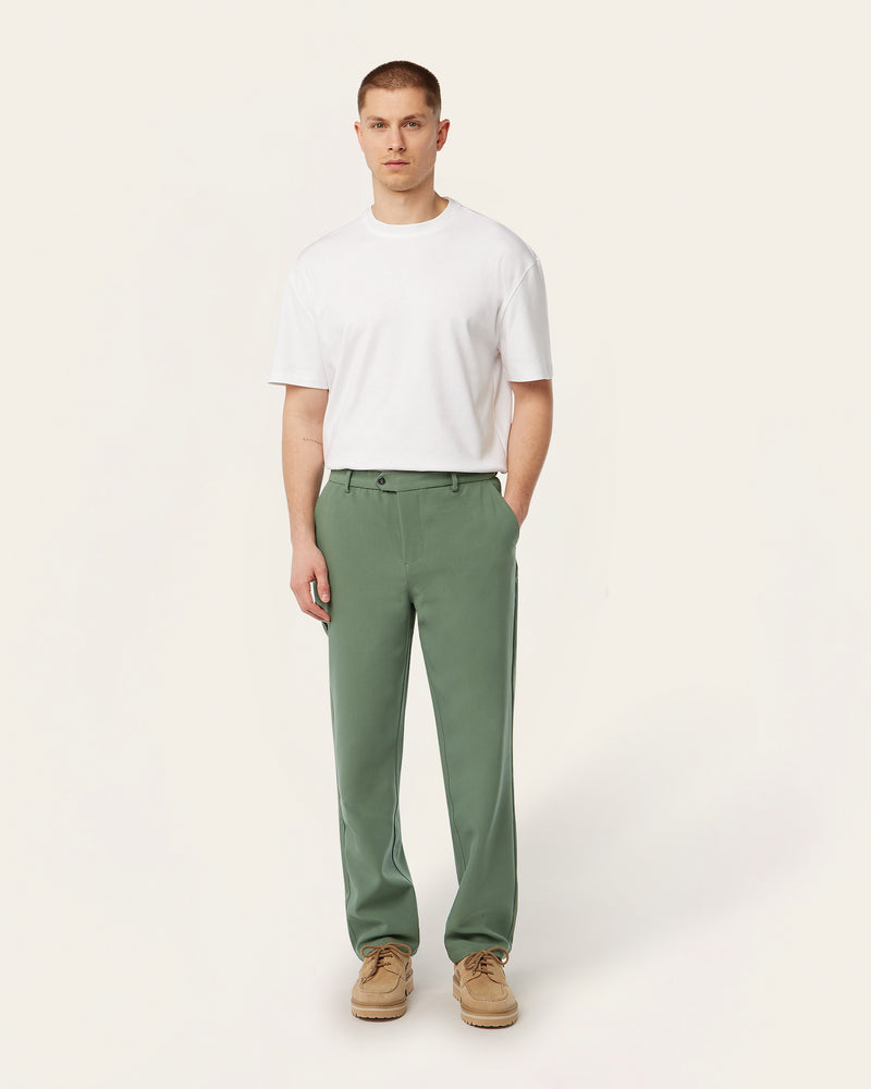 Schöne Straight pants Grass Green