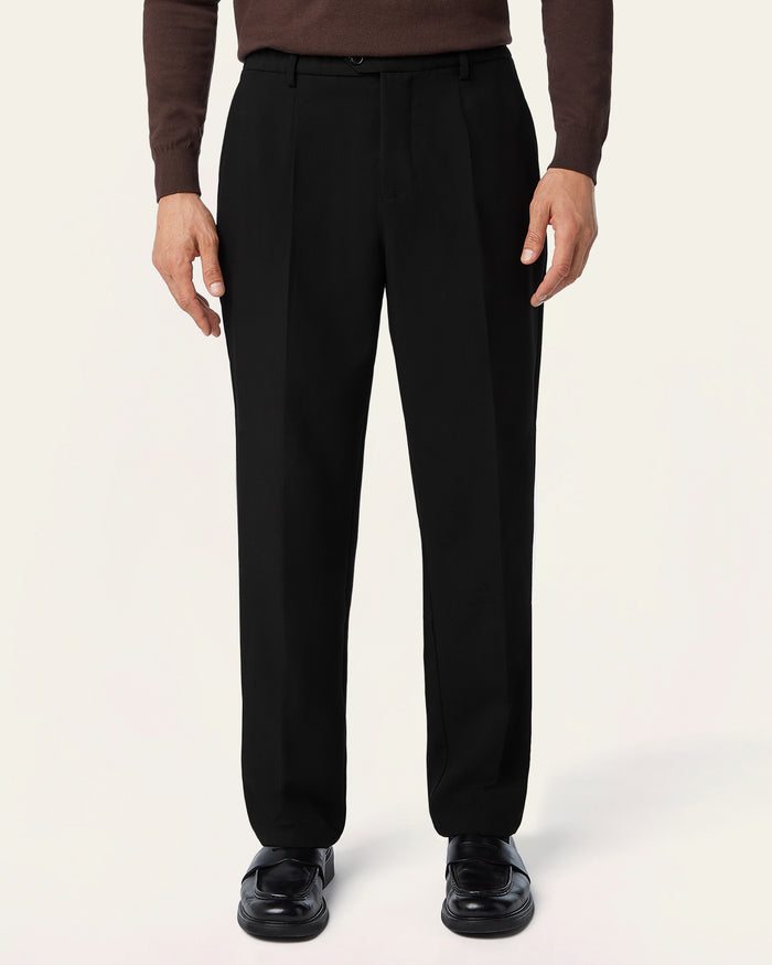 Straight Classic Pants Black