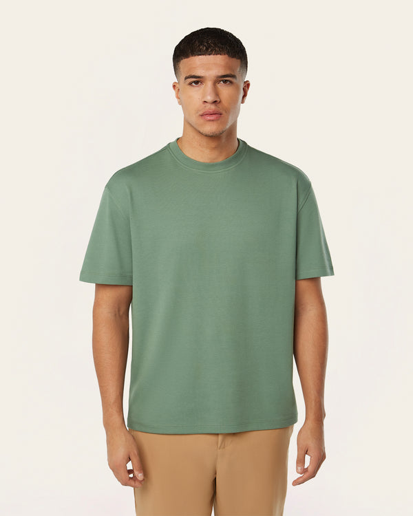 Schöne Heavy weight t-shirt Grass Green
