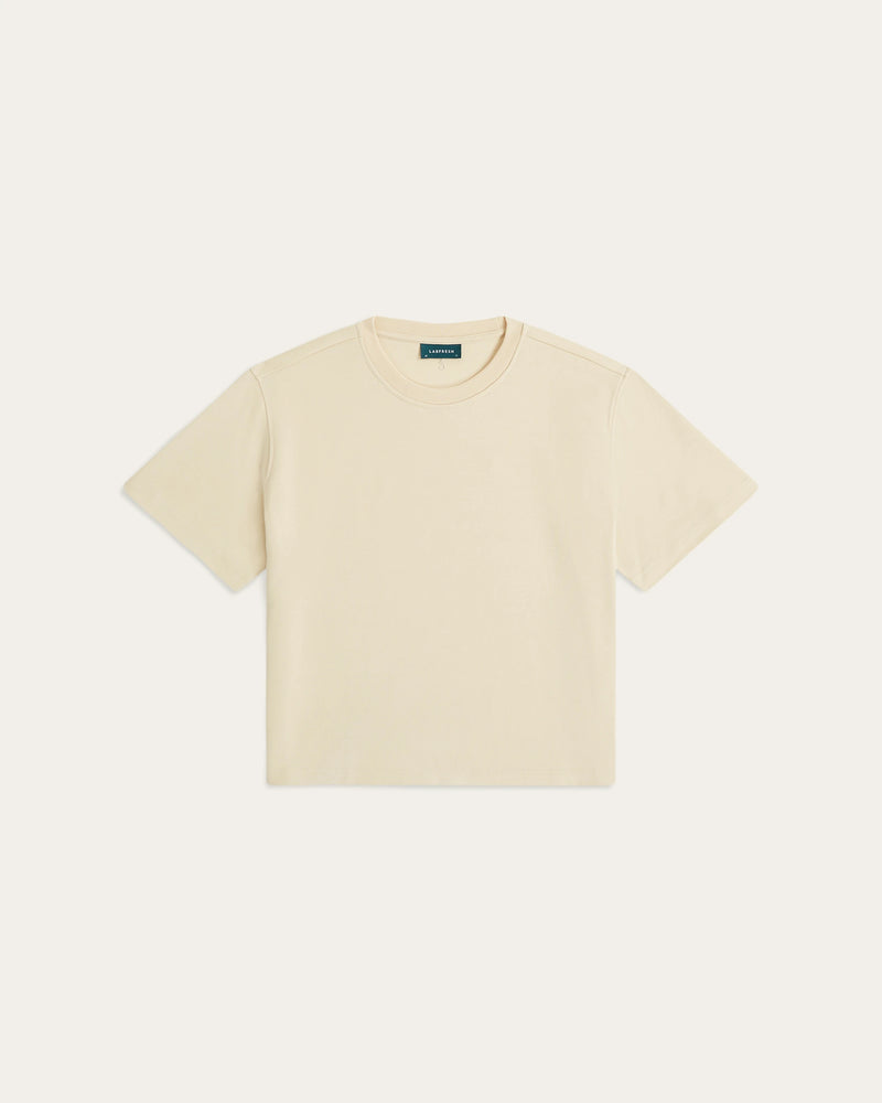 Boxy T-shirt - Beige