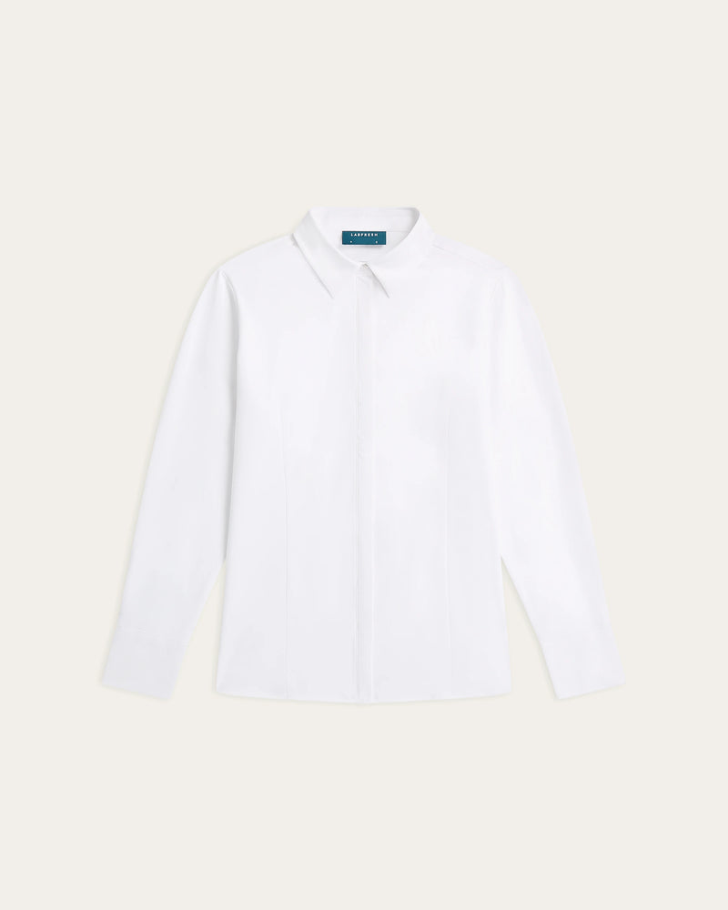 Slim fit Bluse White