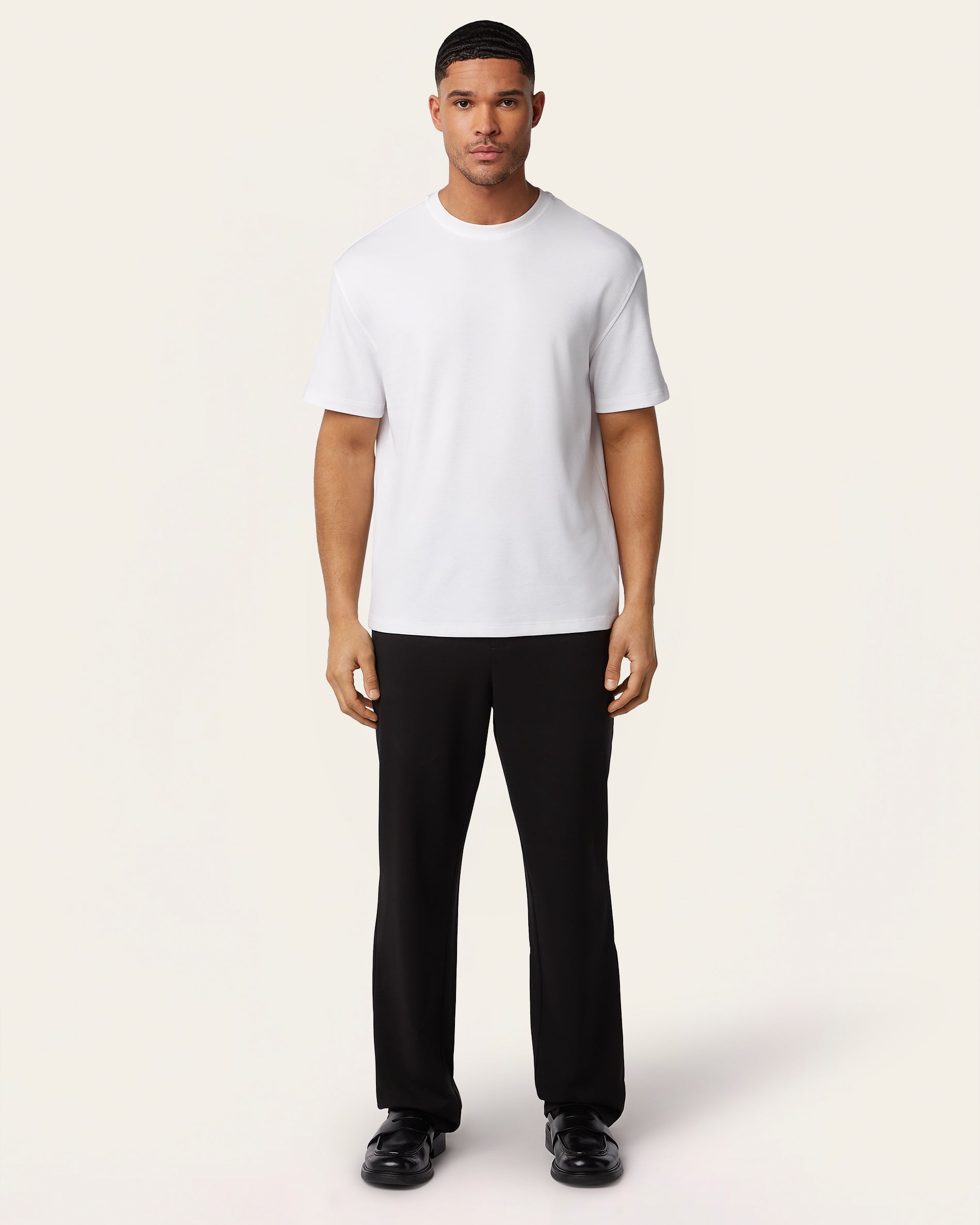 Heavy weight relaxed fit t-shirt white