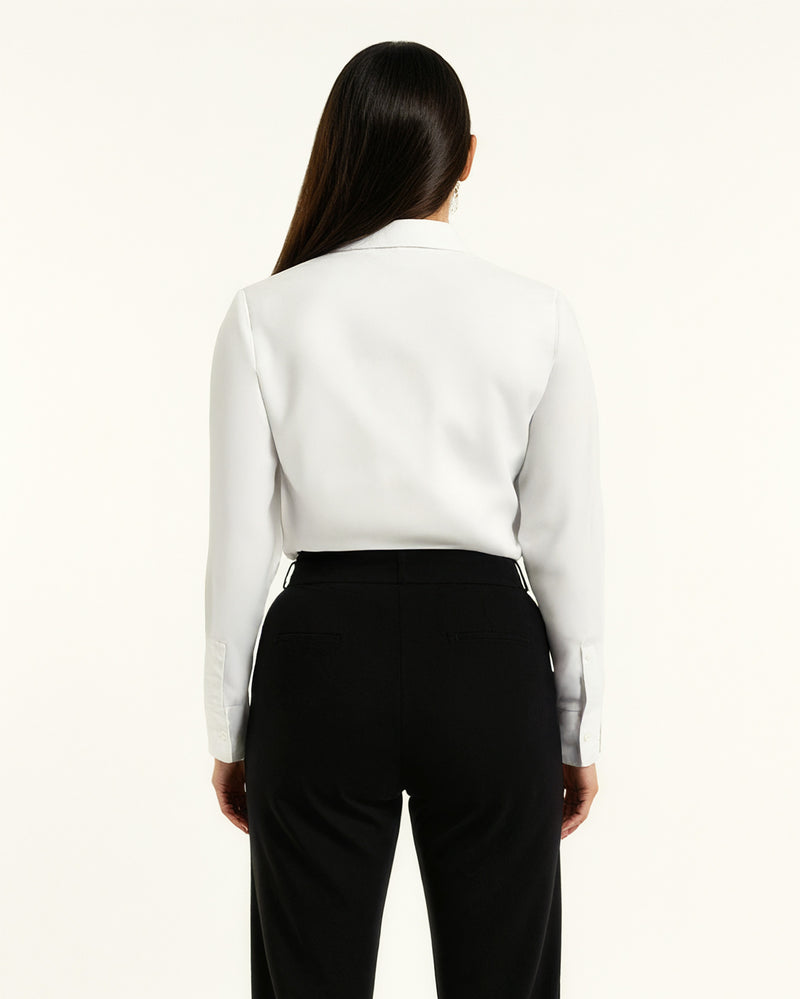 Slim fit Blouse White