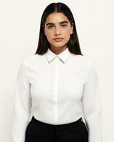 Slim fit Blouse White