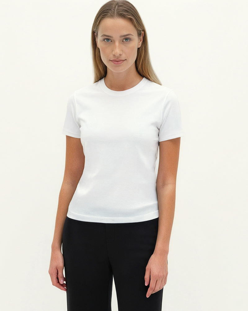 Slim T-shirt White